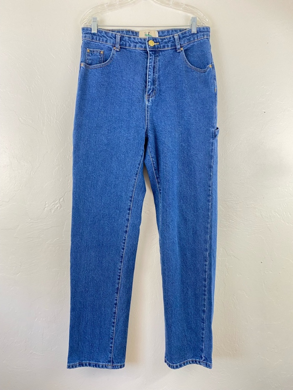 Fashion Brand Company XL Blue Tapered Straight Western High Waist Denim Jean
